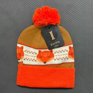 Igloos Youth Fox Knit Hat